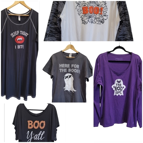 Halloween Tops and Pajama Dress $14 Each 20% DISCOUNT - Picture 1 of 16